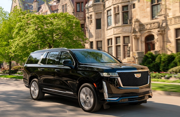 Argento executive SUV for corporate group transportation in Chicago